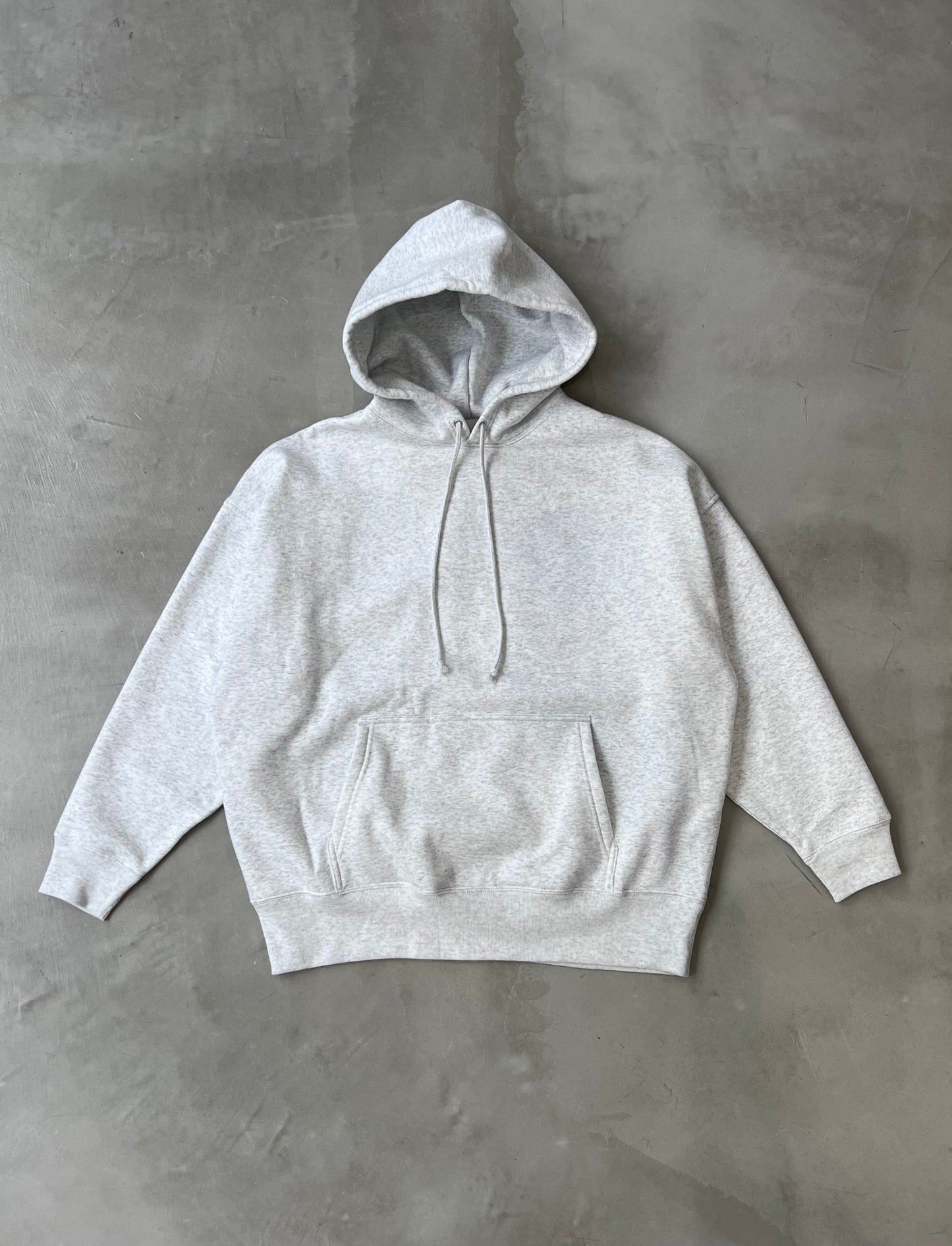 X-ONE WIDE HOODIE "ASH"