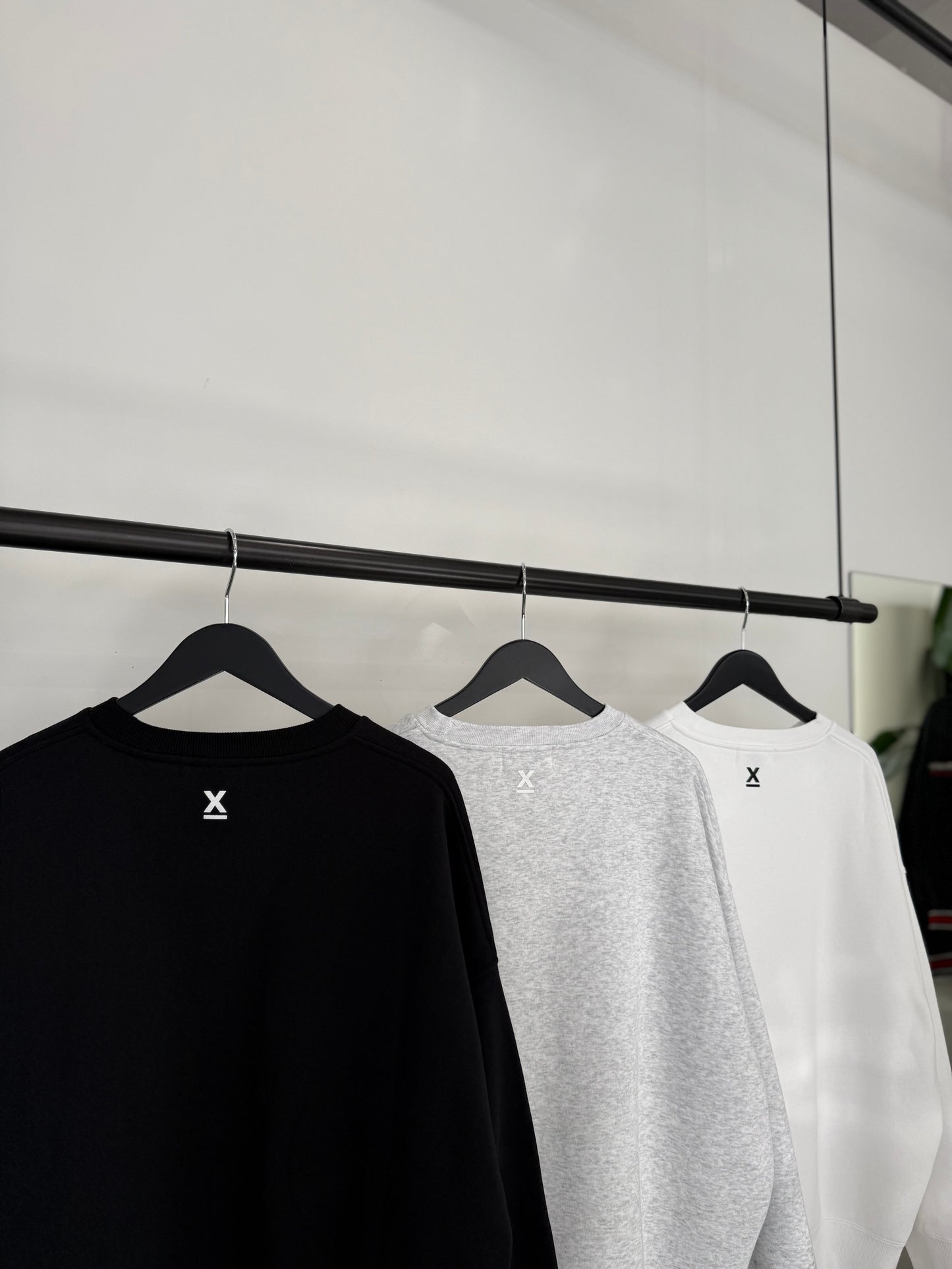 X-ONE WIDE SWEAT "BLACK"