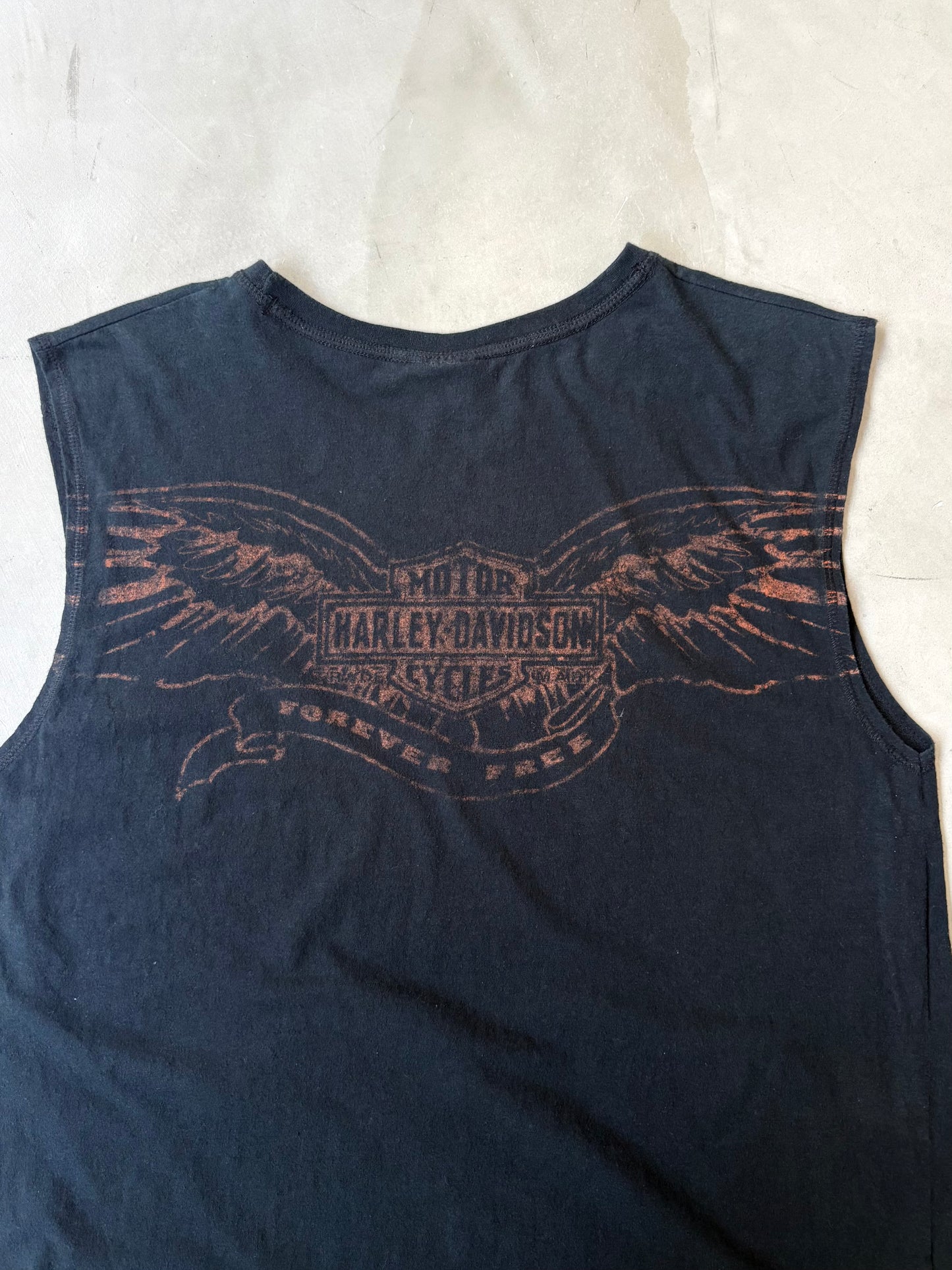 ［VINTAGE］Harley-Davidson SleeveLess T-shirt