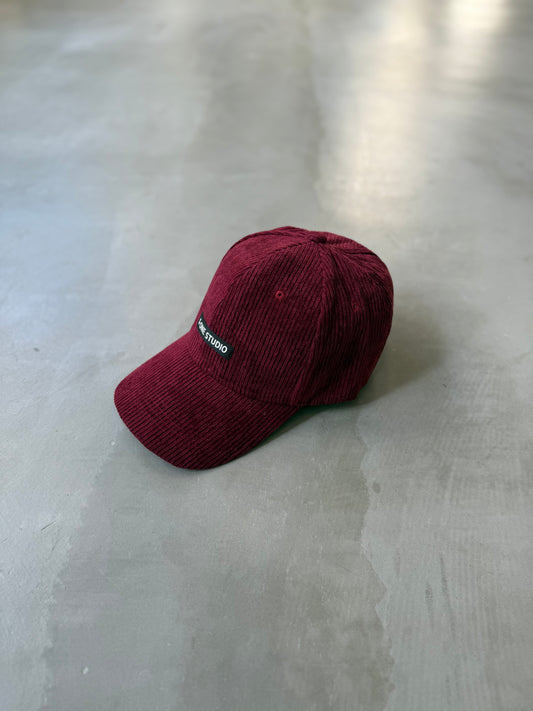 CORDUROY CAP "RED"