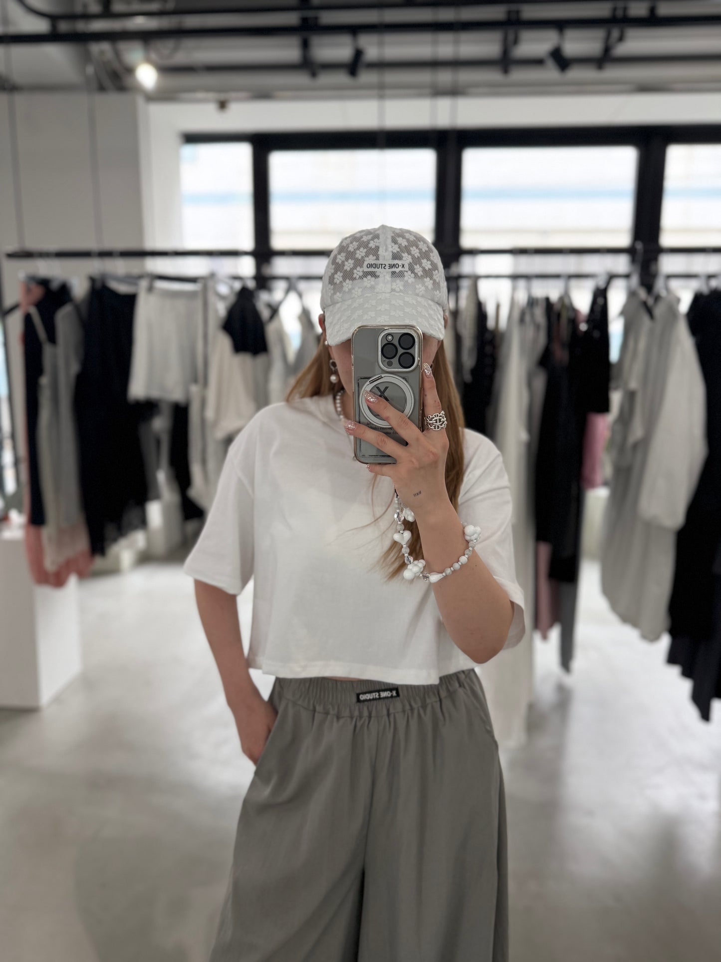 X-ONE MINI TEE "WHITE"