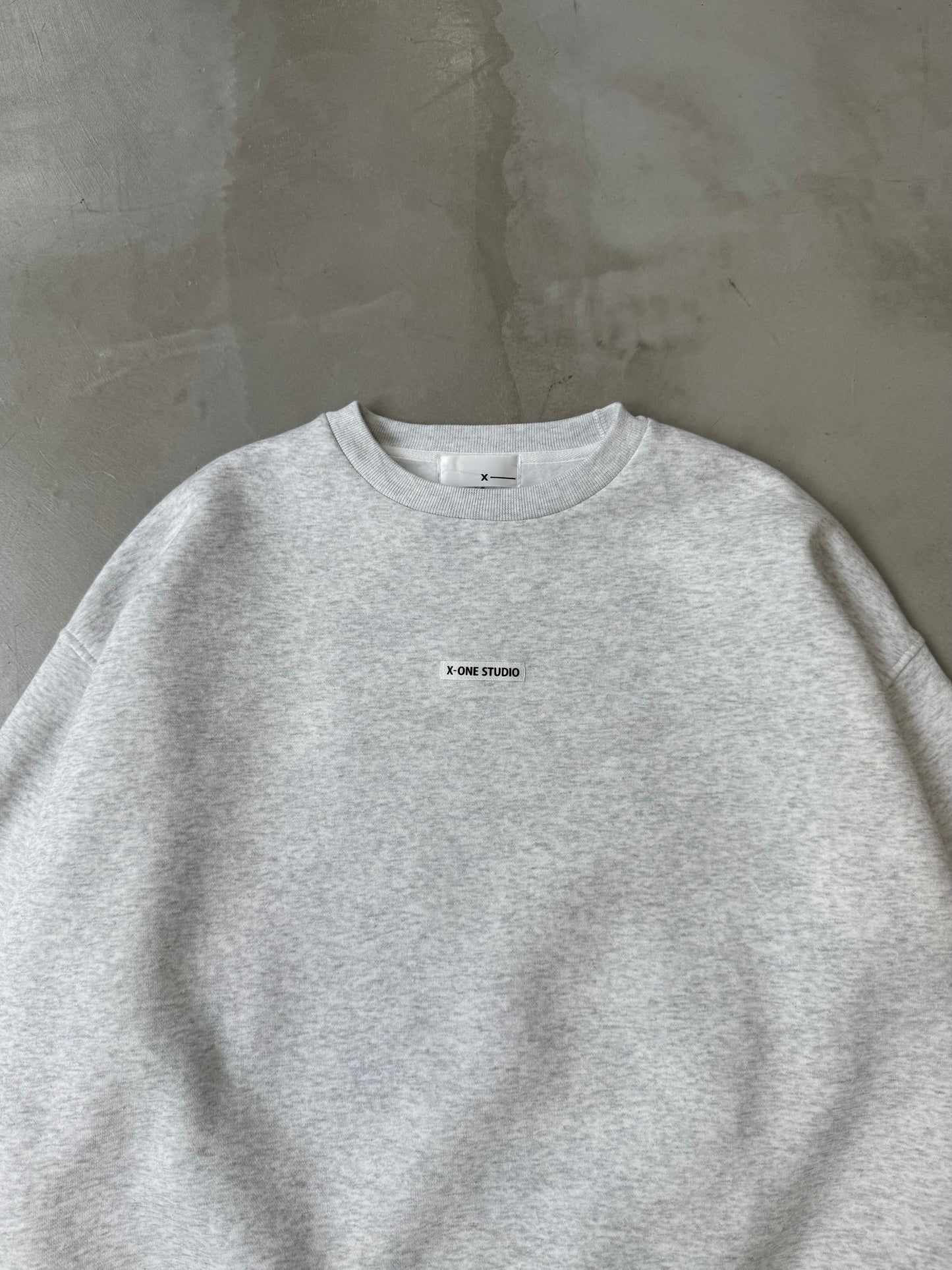 X-ONE WIDE SWEAT "ASH"