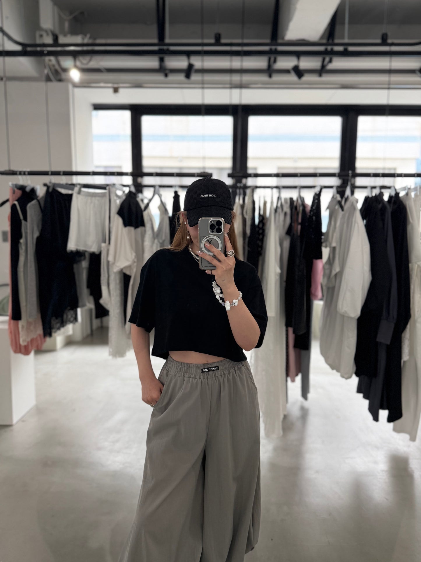 X-ONE MINI TEE "BLACK"