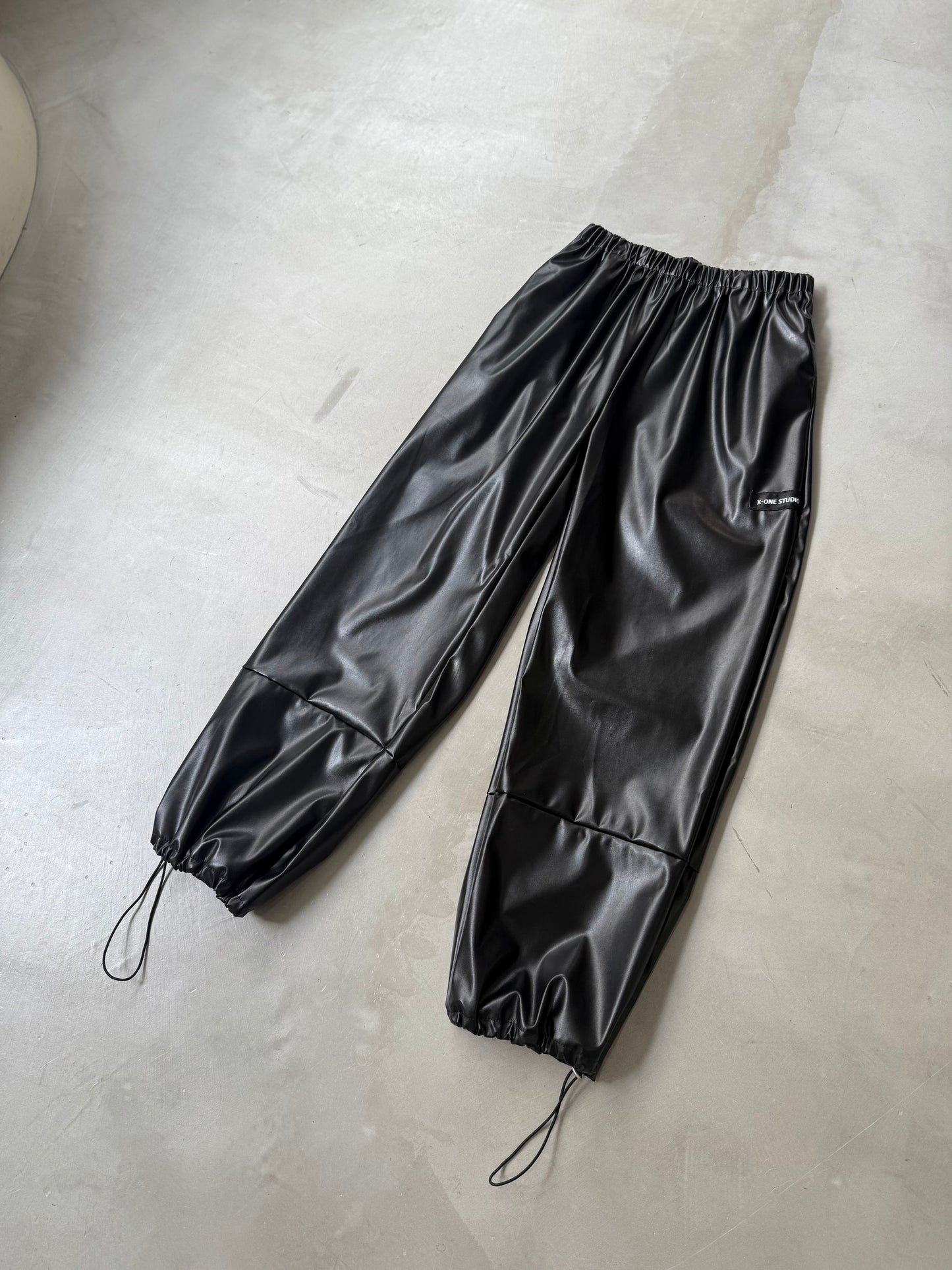 FAUX LEATHER PANTS