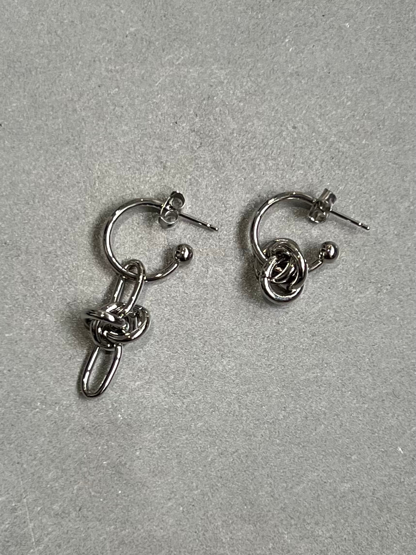 DARIA EARRINGS "SILVER"