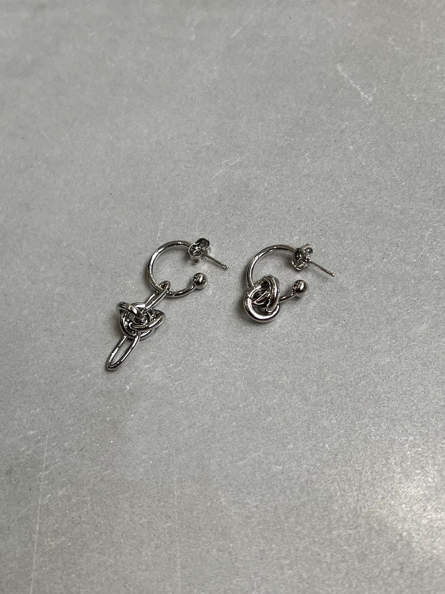 DARIA EARRINGS "SILVER"