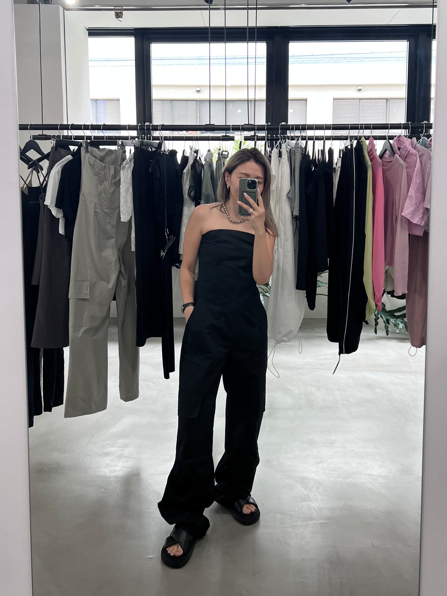 CARGO JUMPSUIT "BLACK"