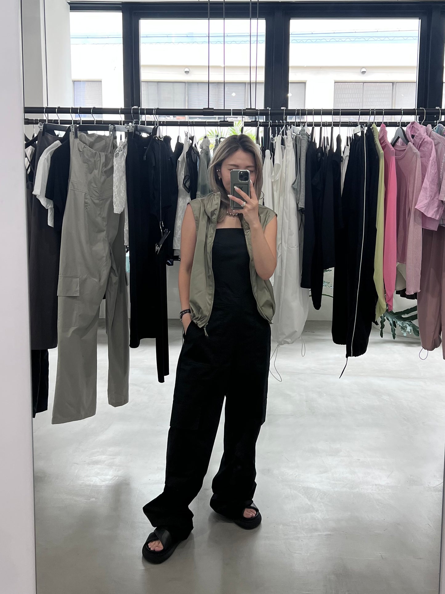 CARGO JUMPSUIT "BLACK"