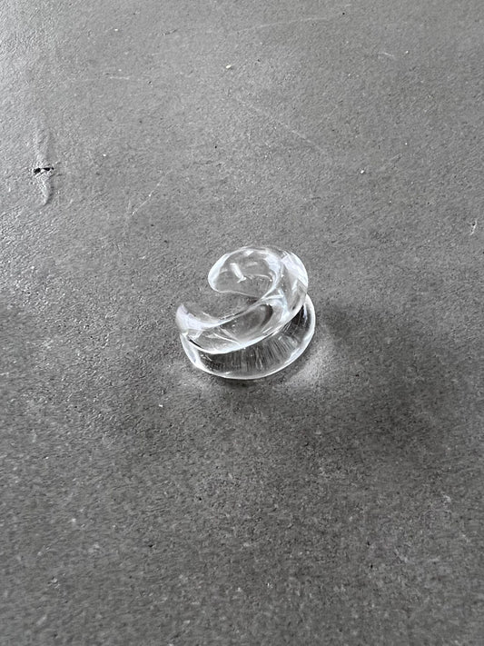 GLASSY DUET EARCUFF