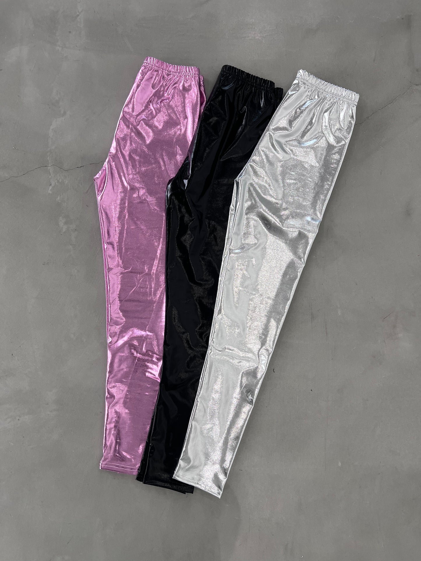 METAL LEGGINGS "SILVER"