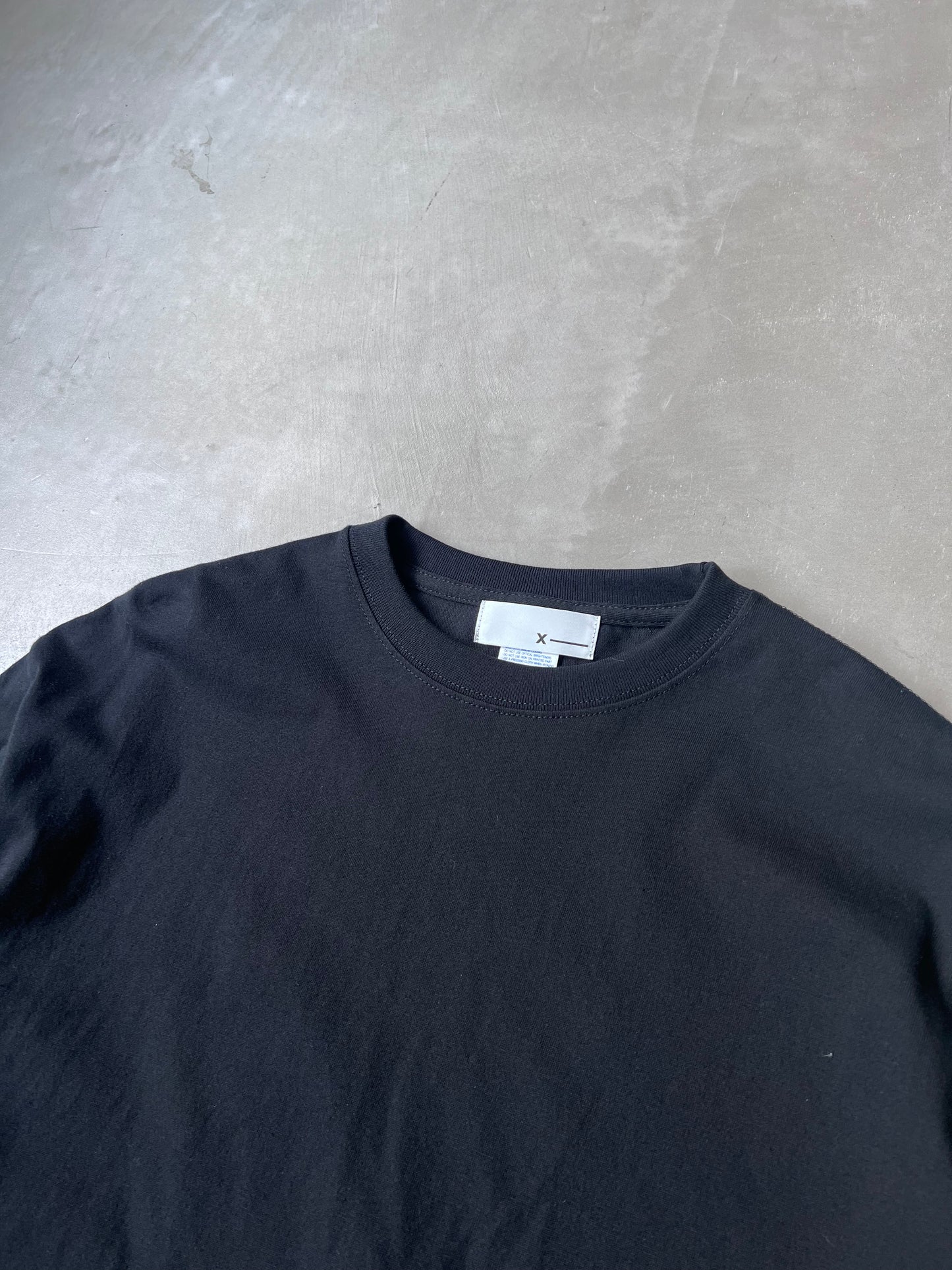 LIMITED LONG TEE "BLACK"