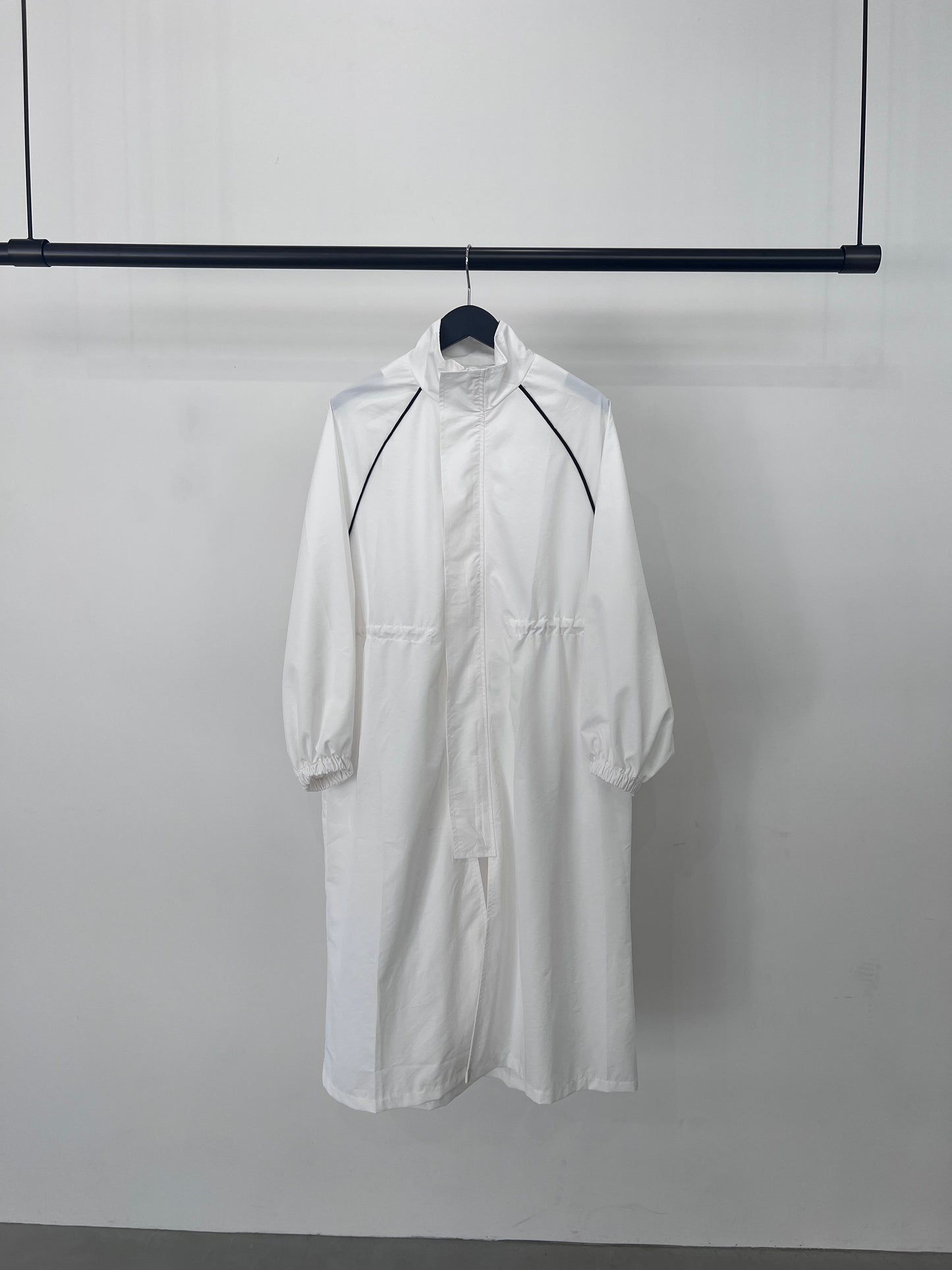 TECHNICAL NYLON COAT "WHITE"