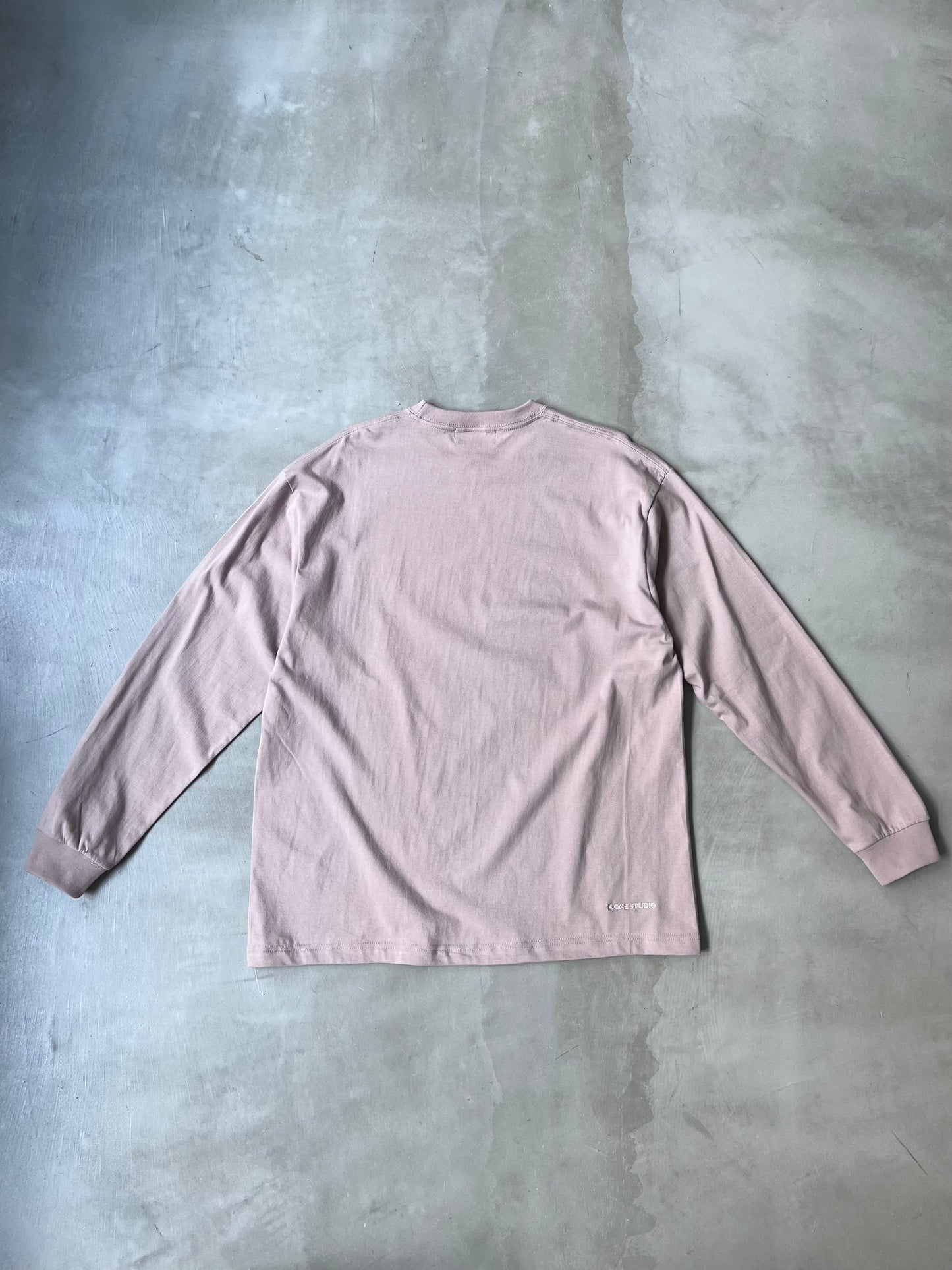 LIMITED LONG TEE "MAUVE PINK"