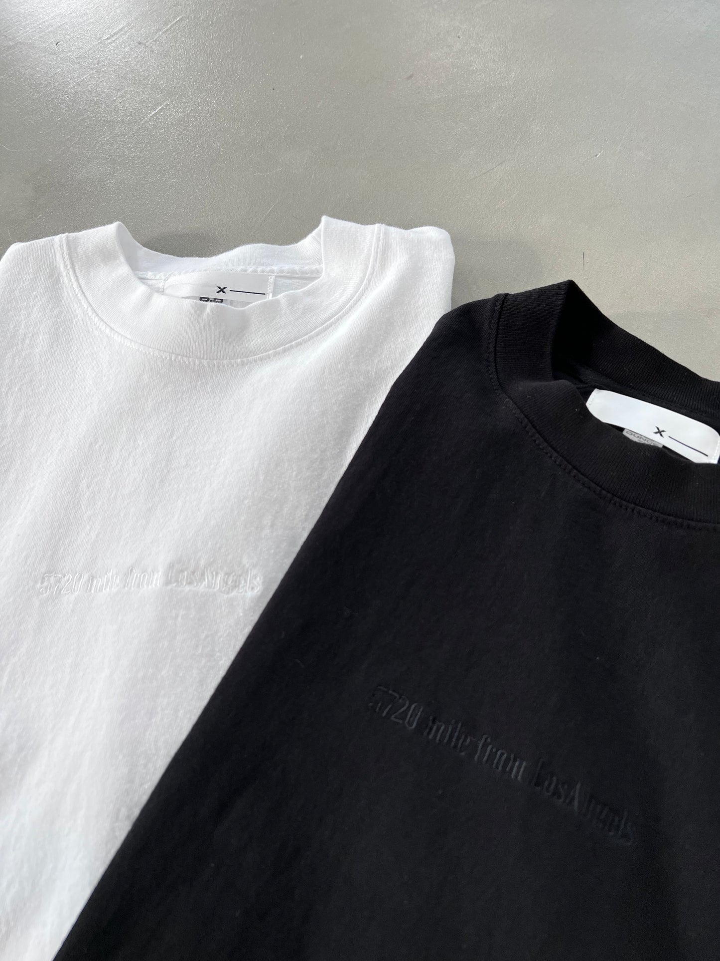 【X-ONE】 MILES TEE "BLACK"