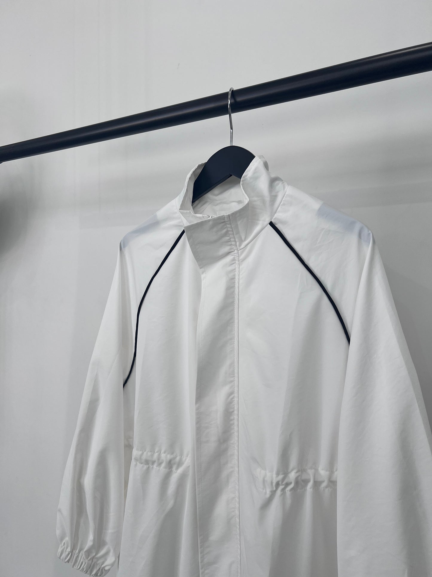 TECHNICAL NYLON COAT "WHITE"