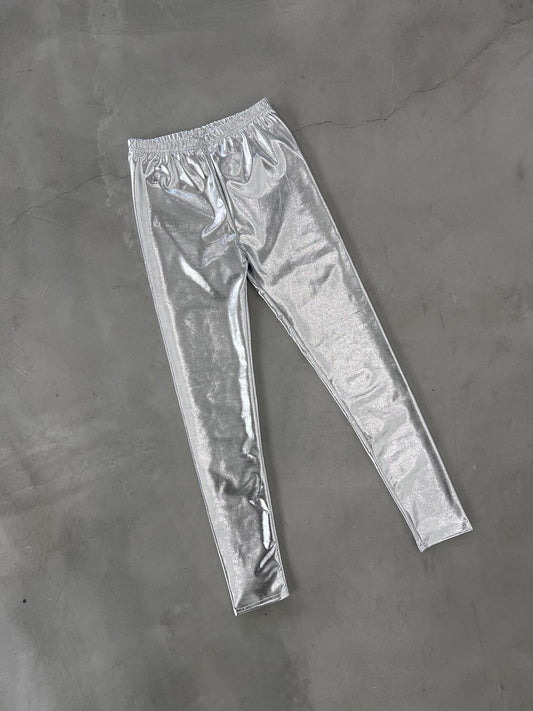 METAL LEGGINGS "SILVER"