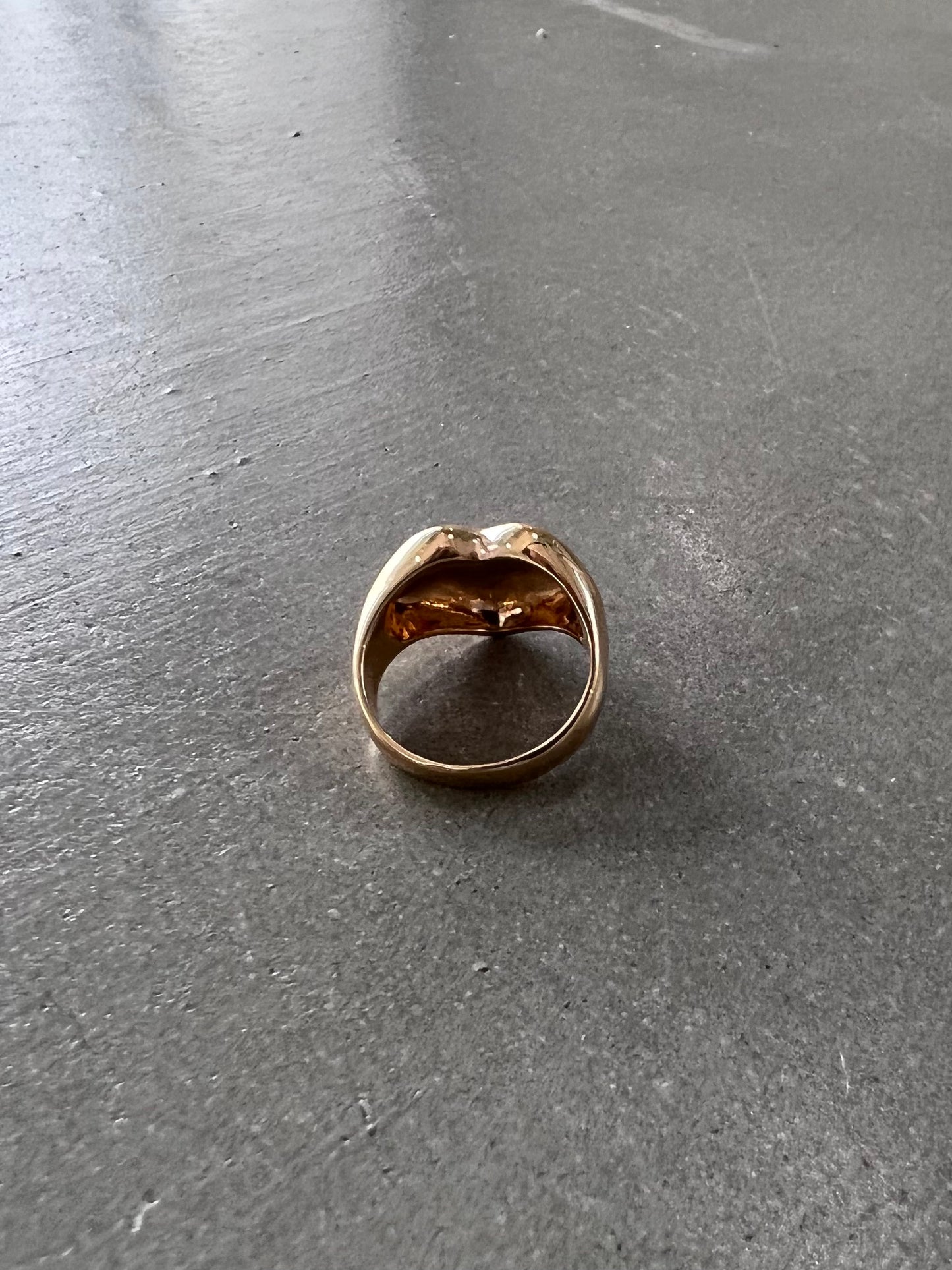 HEART RING GLD