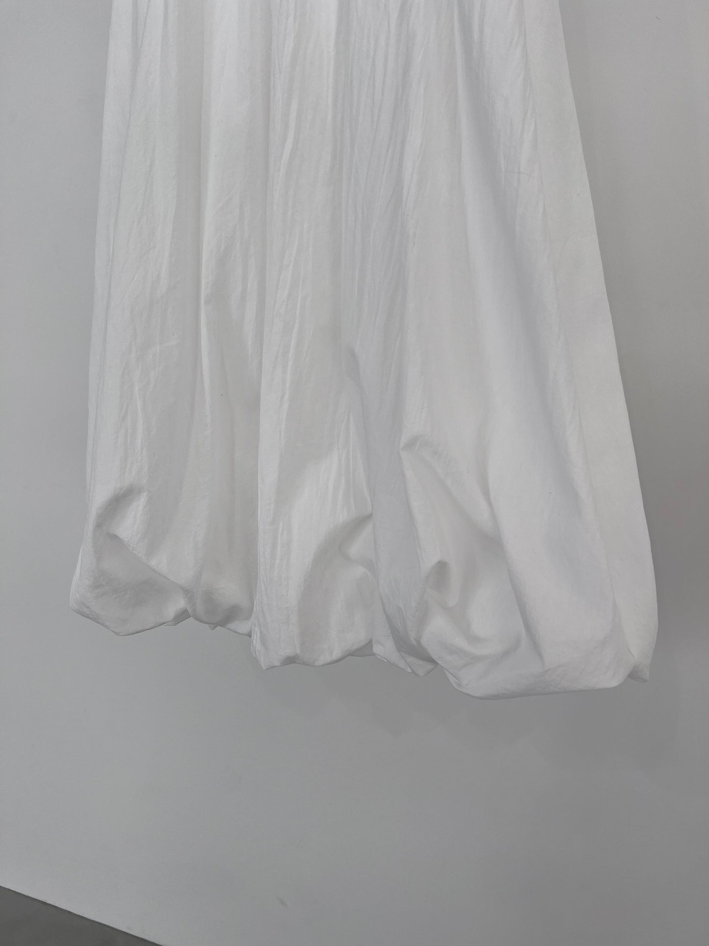 BALLOON SKIRT "WHITE"