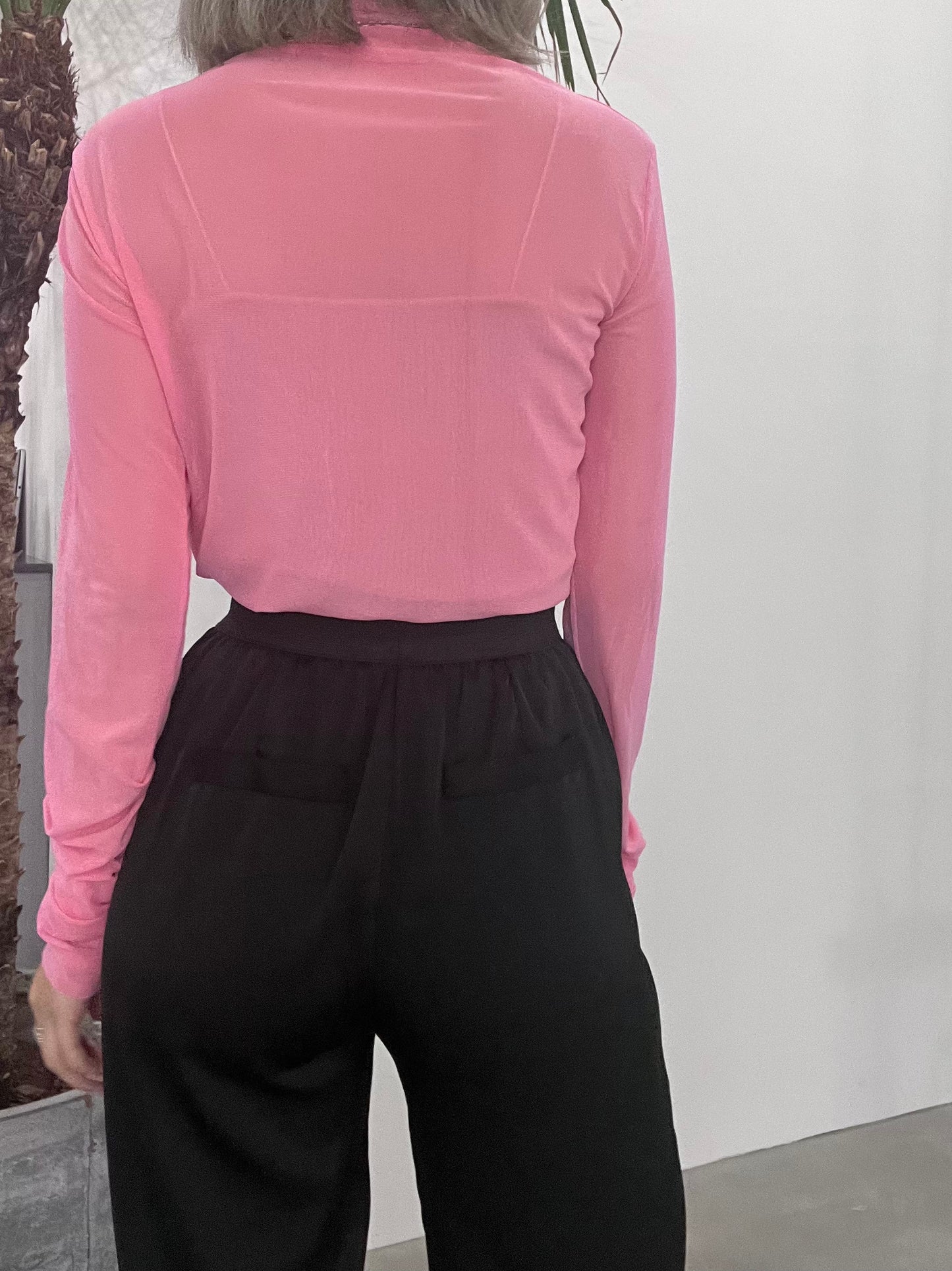 SHEER TOP "PINK"