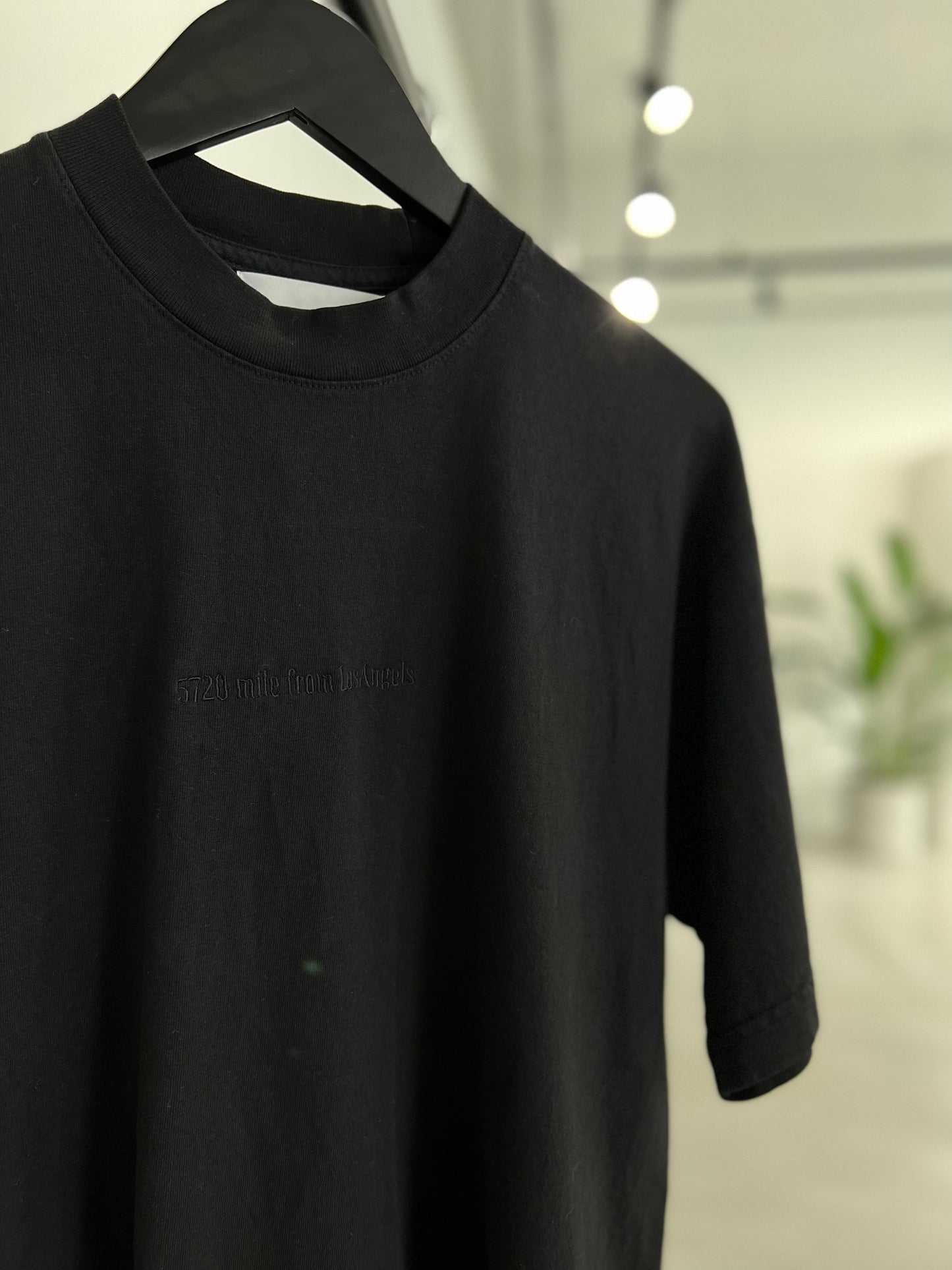 【X-ONE】 MILES TEE "BLACK"