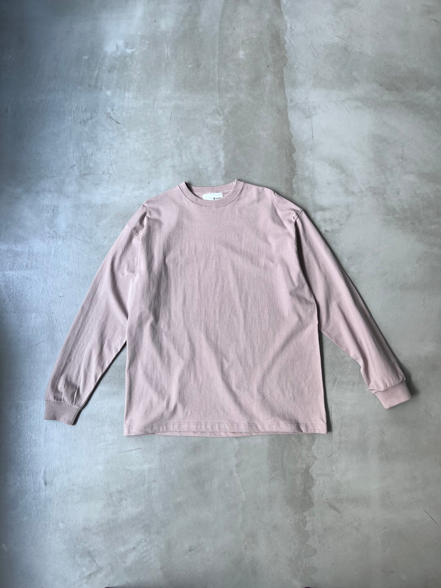 LIMITED LONG TEE "MAUVE PINK"