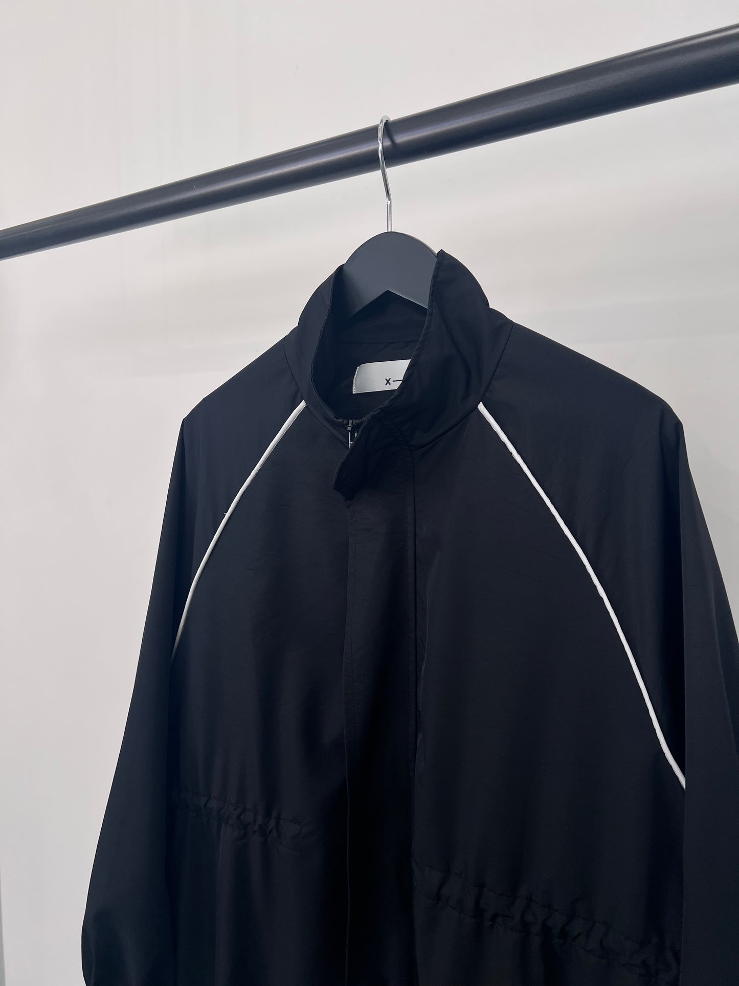 TECHNICAL NYLON COAT "BLACK"