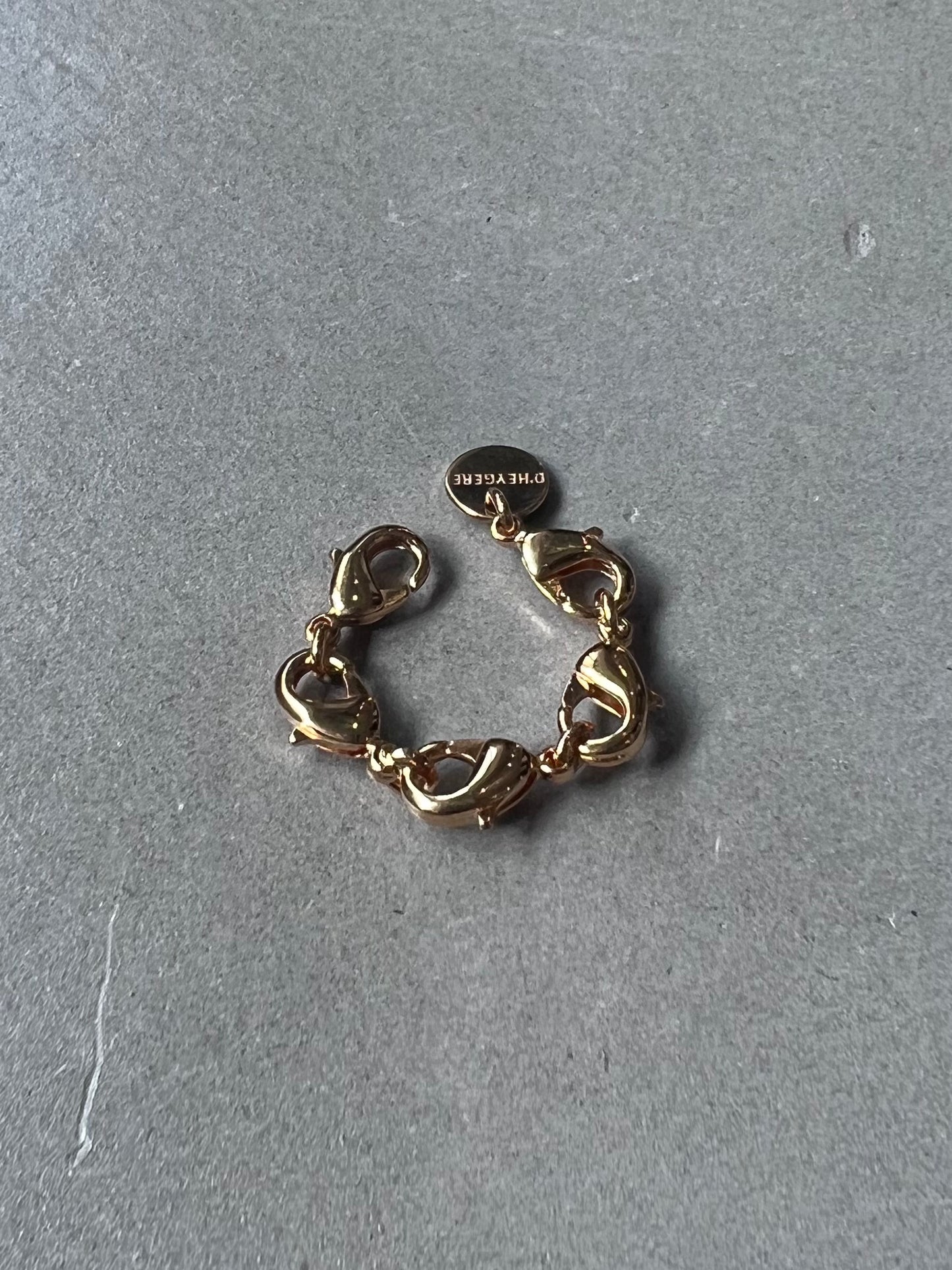 【D'HEYGERE】CLASP EAR CUFF "GOLD"